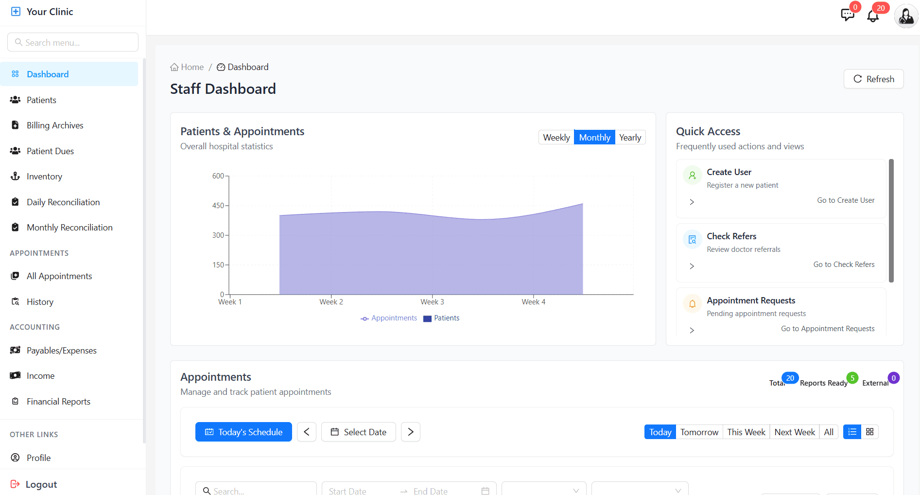 Chikitsa — Clinic Management Platform primary screenshot