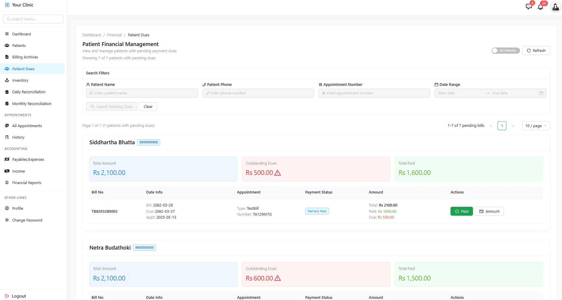 Chikitsa — Clinic Management Platform screenshot 5